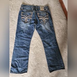 Mens Rock Revival Jeans